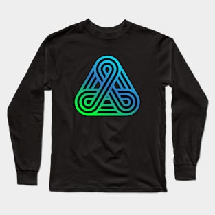 triangle artwork Long Sleeve T-Shirt